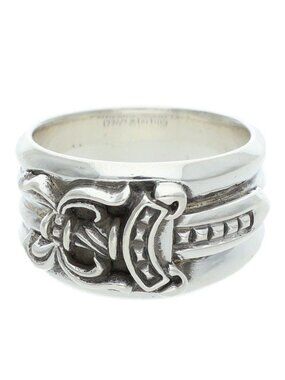 Chrome Hearts Dagger Silver Ring